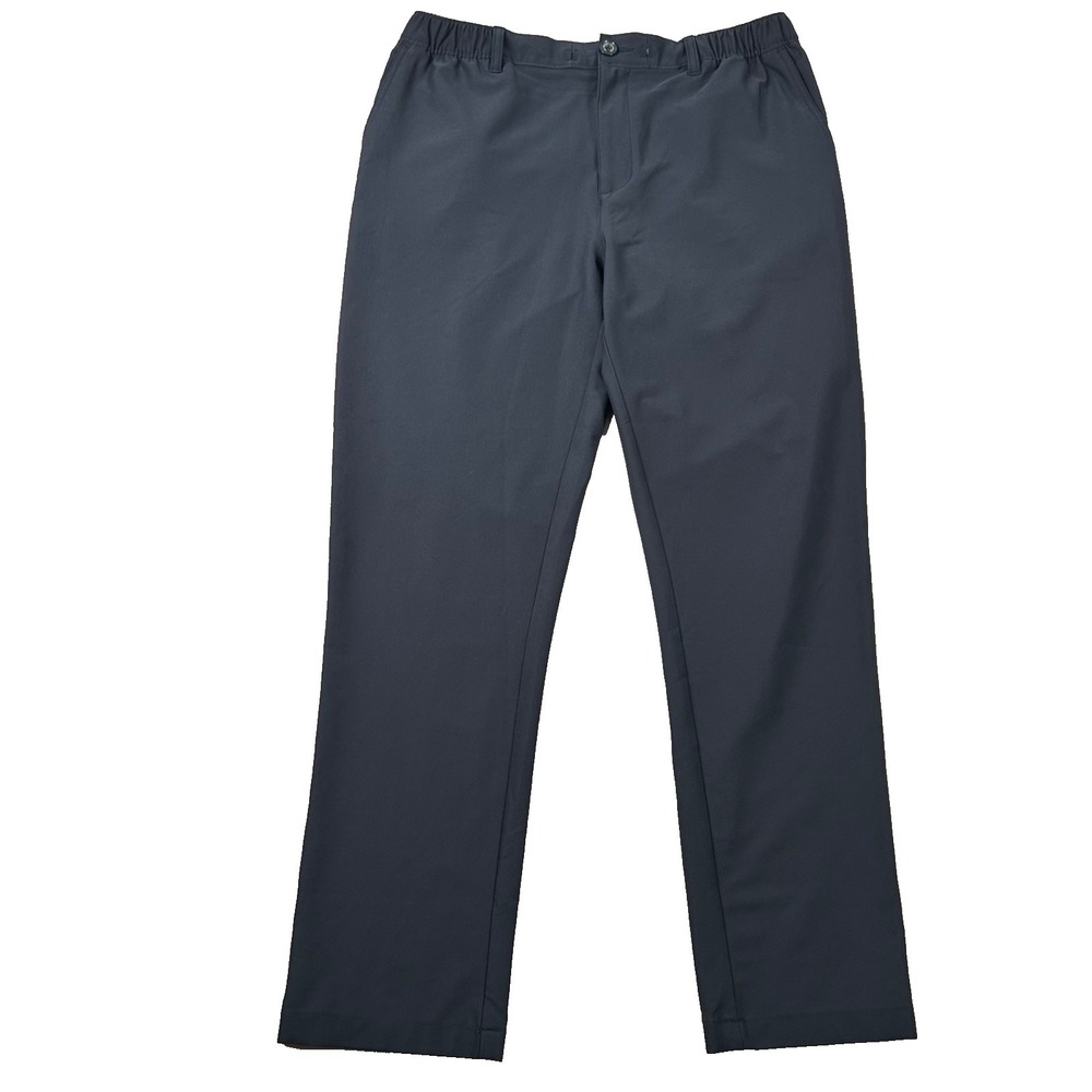 Chubbies Pants Mens XL 34x30 Everywear Performance Chino Golf Dark Gray Elastic